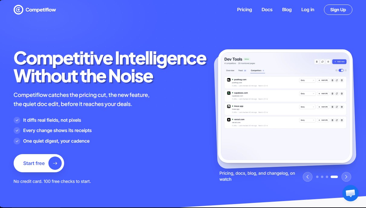 Competiflow screenshot 1