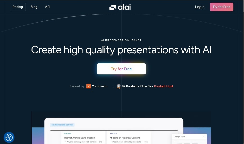 Alai screenshot 1