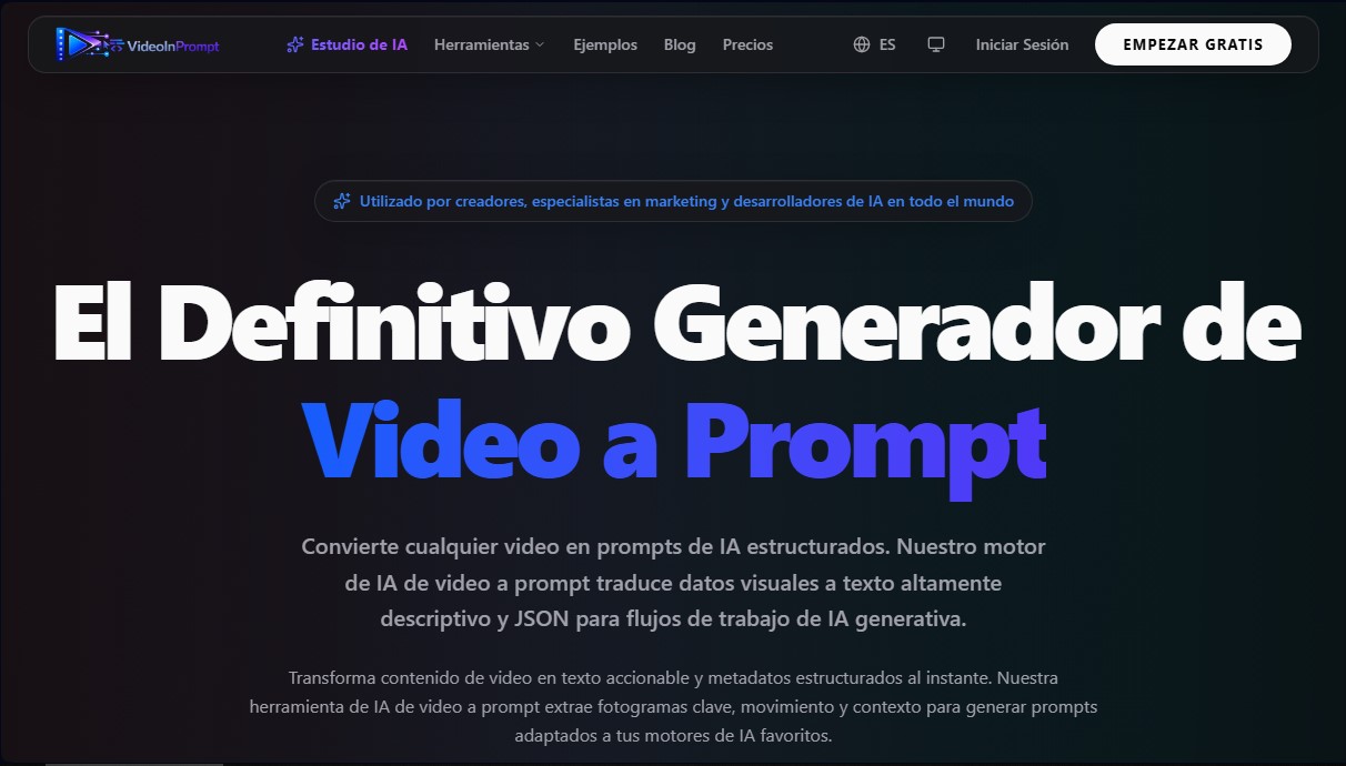VideoInPrompt screenshot 1