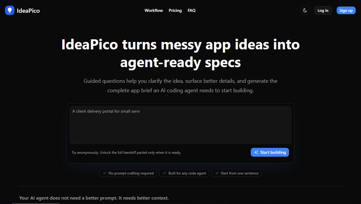 IdeaPico screenshot 1