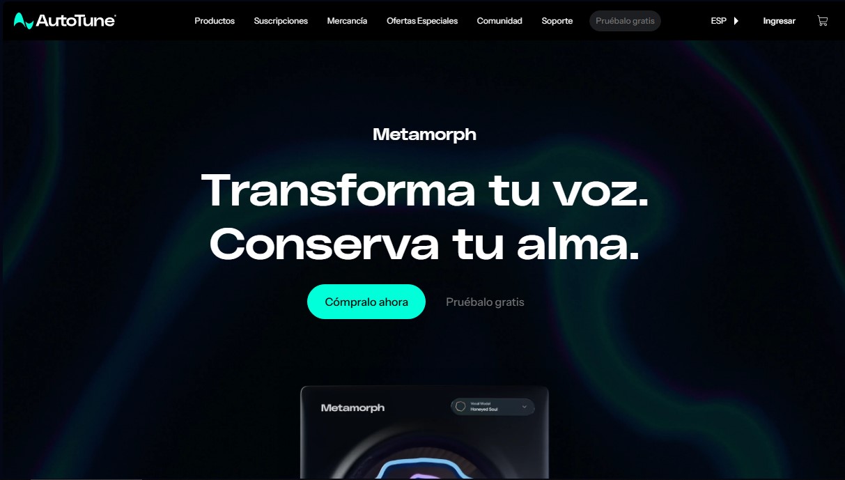 AutoTune Metamorph screenshot 1