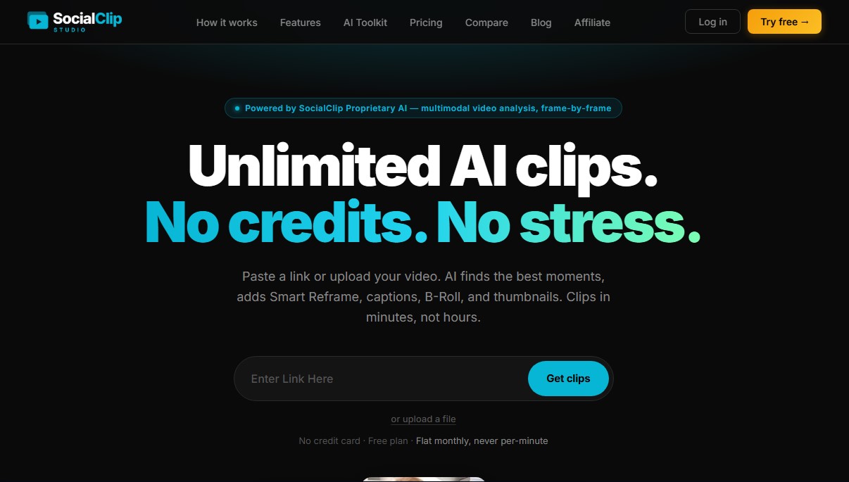 SocialClip Studio screenshot 1