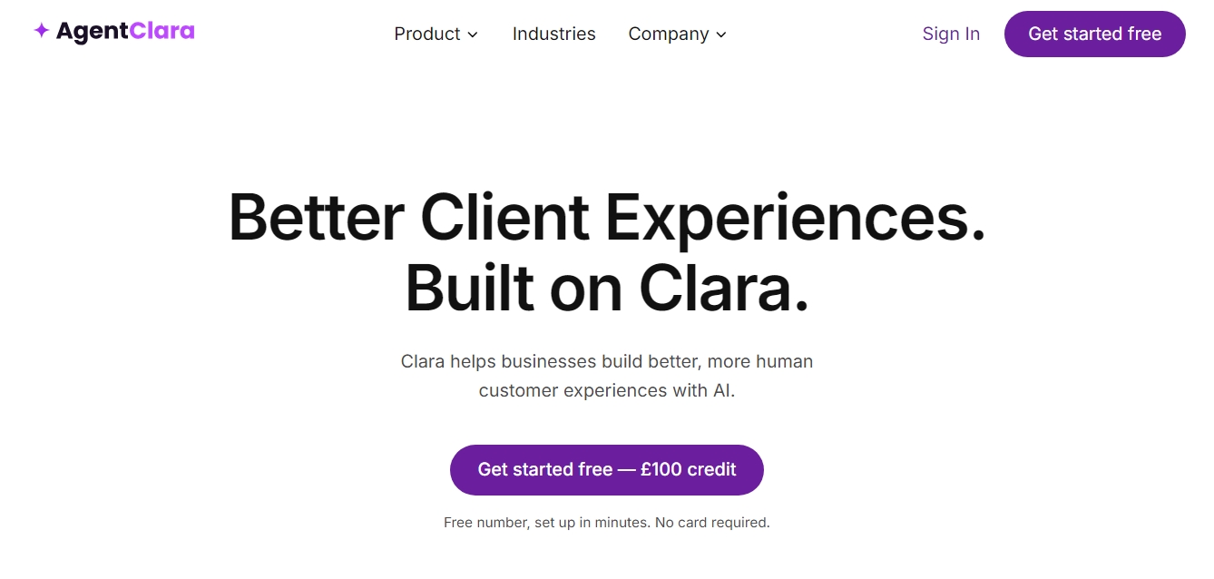 AgentClara screenshot 1