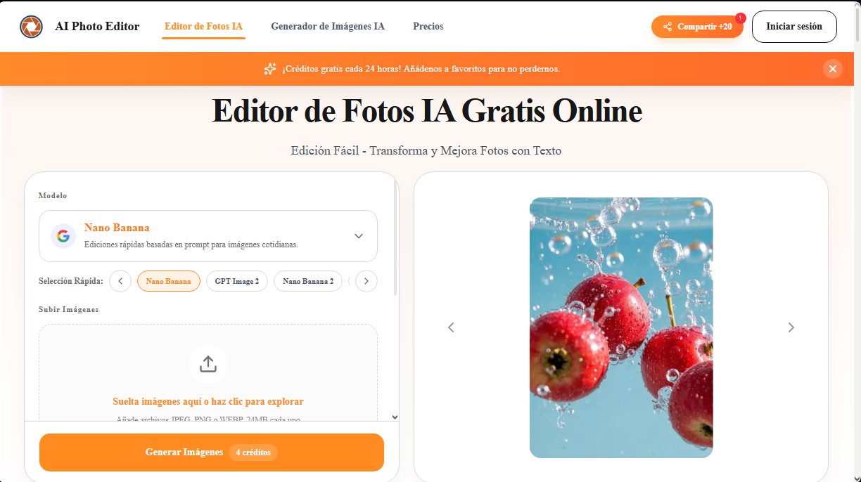AI Photo Editor.io screenshot 1