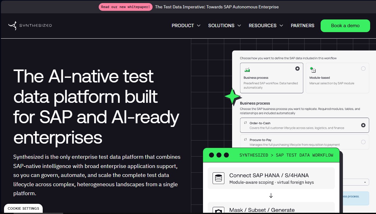 Synthesized SAP screenshot 1