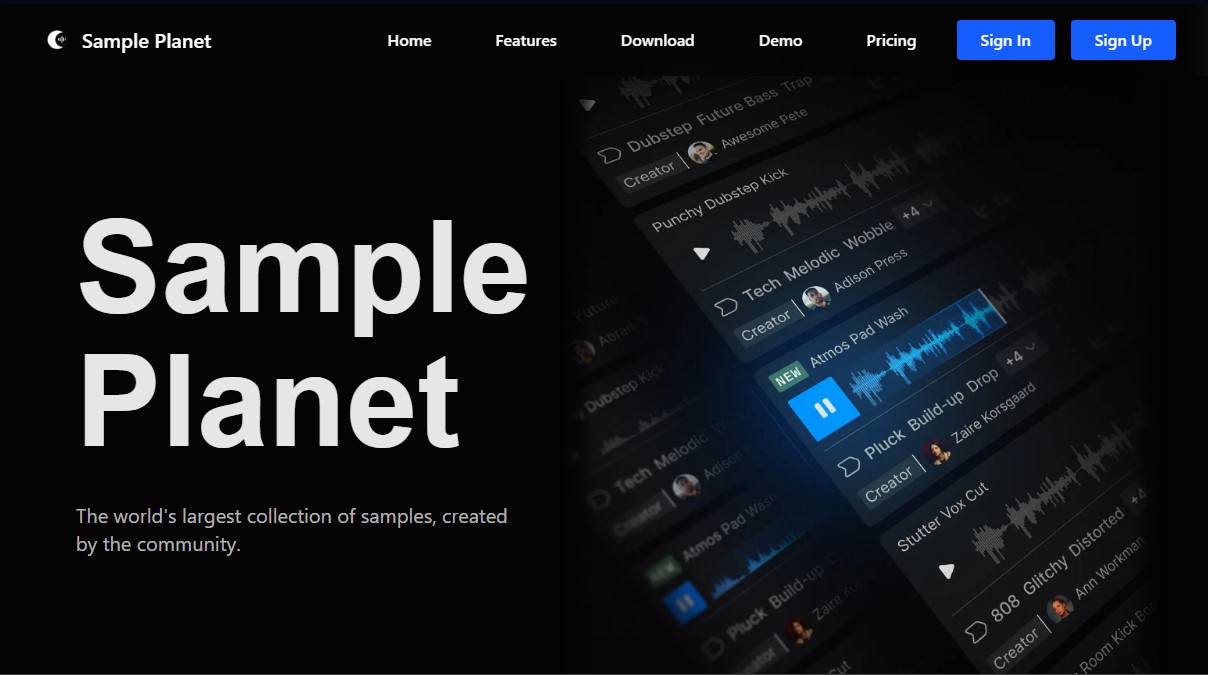 Sample Planet screenshot 1