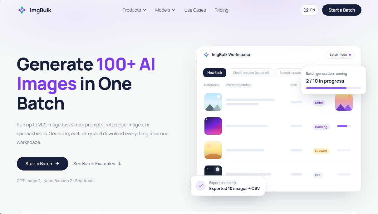 ImgBulk screenshot 1