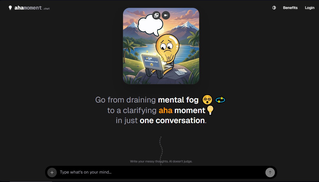 AhaMoment.chat screenshot 1