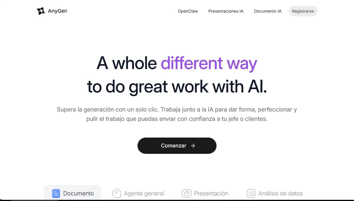 AnyGen screenshot 1