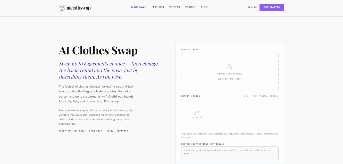 AIClothSwap screenshot 1