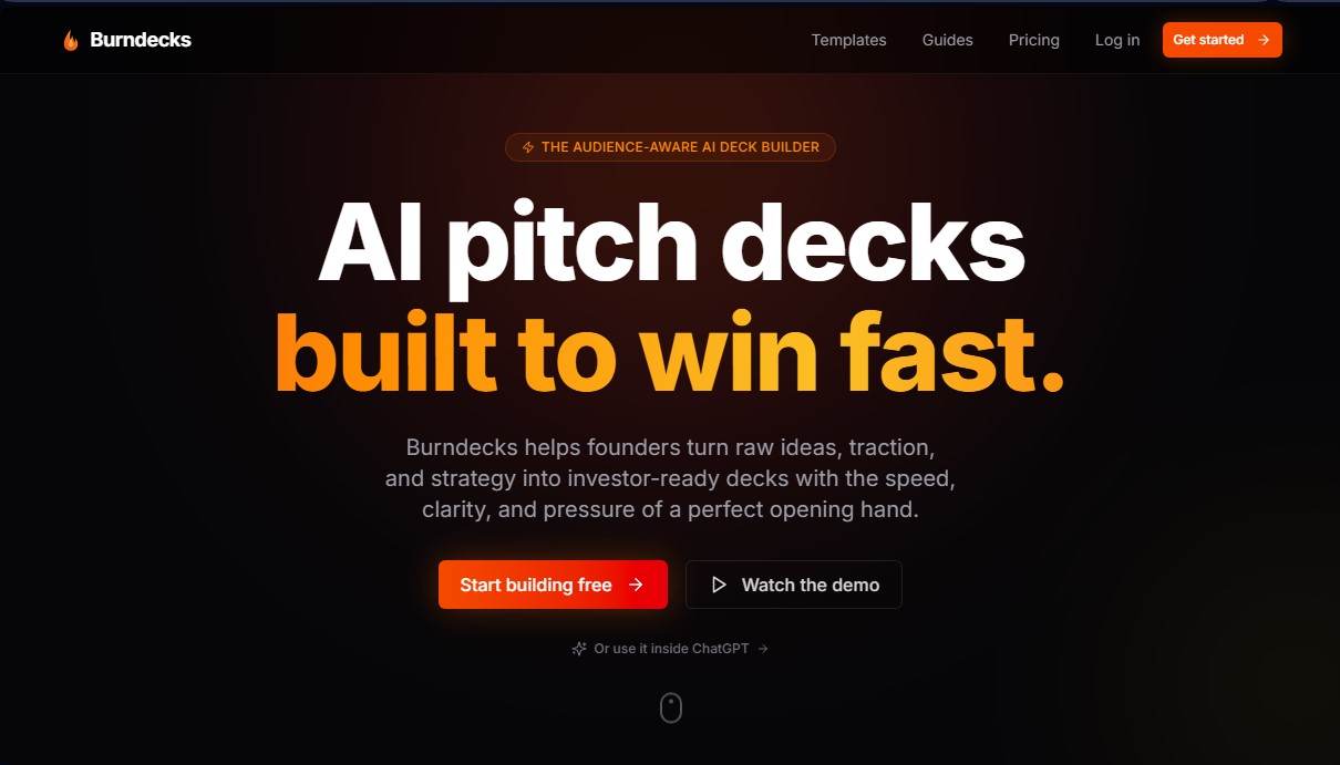 Burndecks screenshot 1