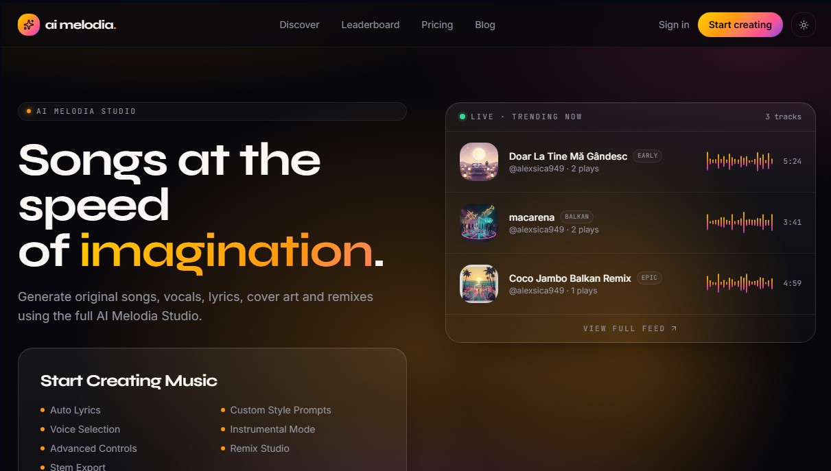 Ai Melodia screenshot 1