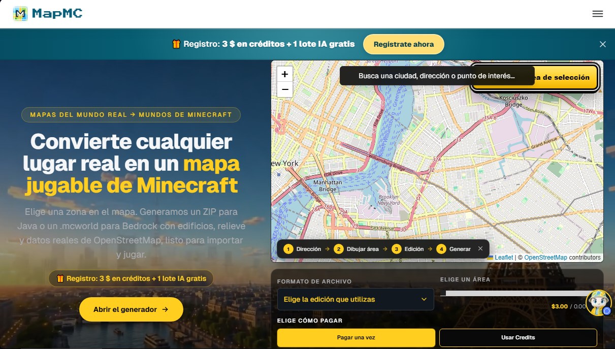 MapMC screenshot 1