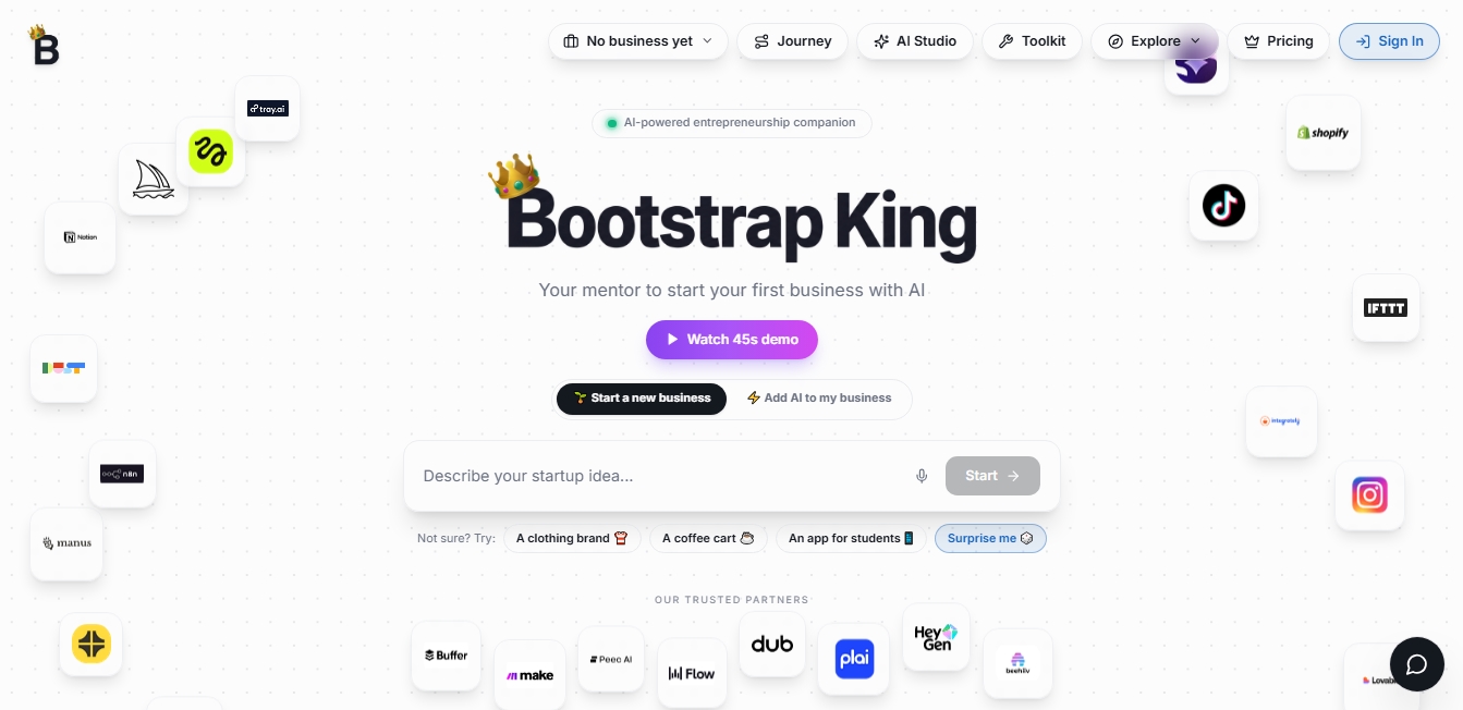 Bootstrap King screenshot 1