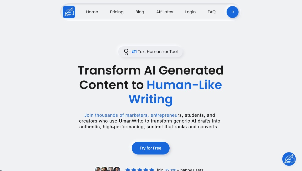 UmanWrite screenshot 1