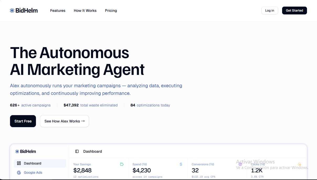 BidHelm screenshot 1