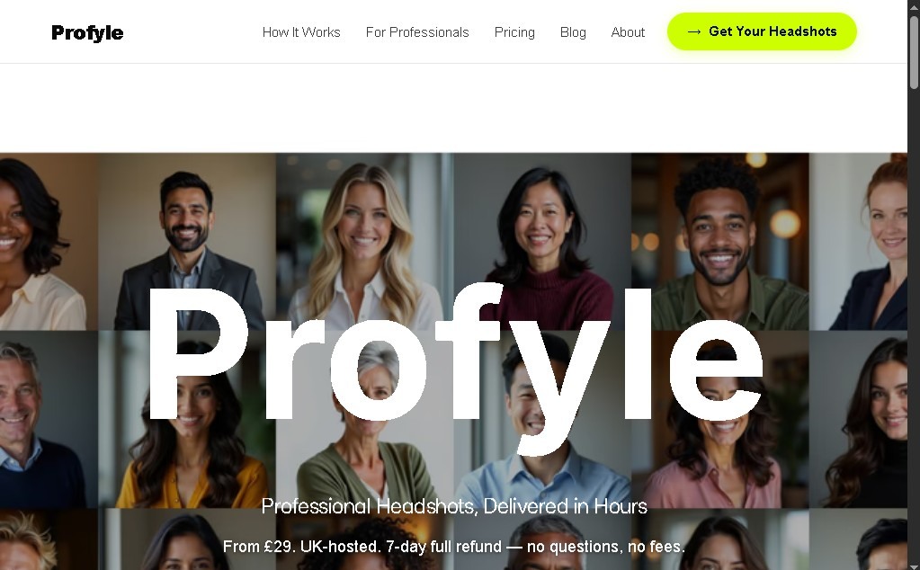Profyle screenshot 1
