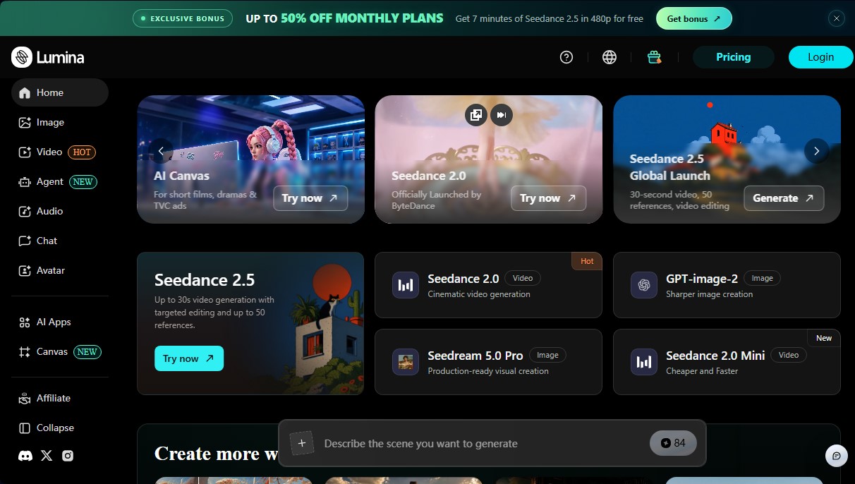 Lumina by ByteDance screenshot 1
