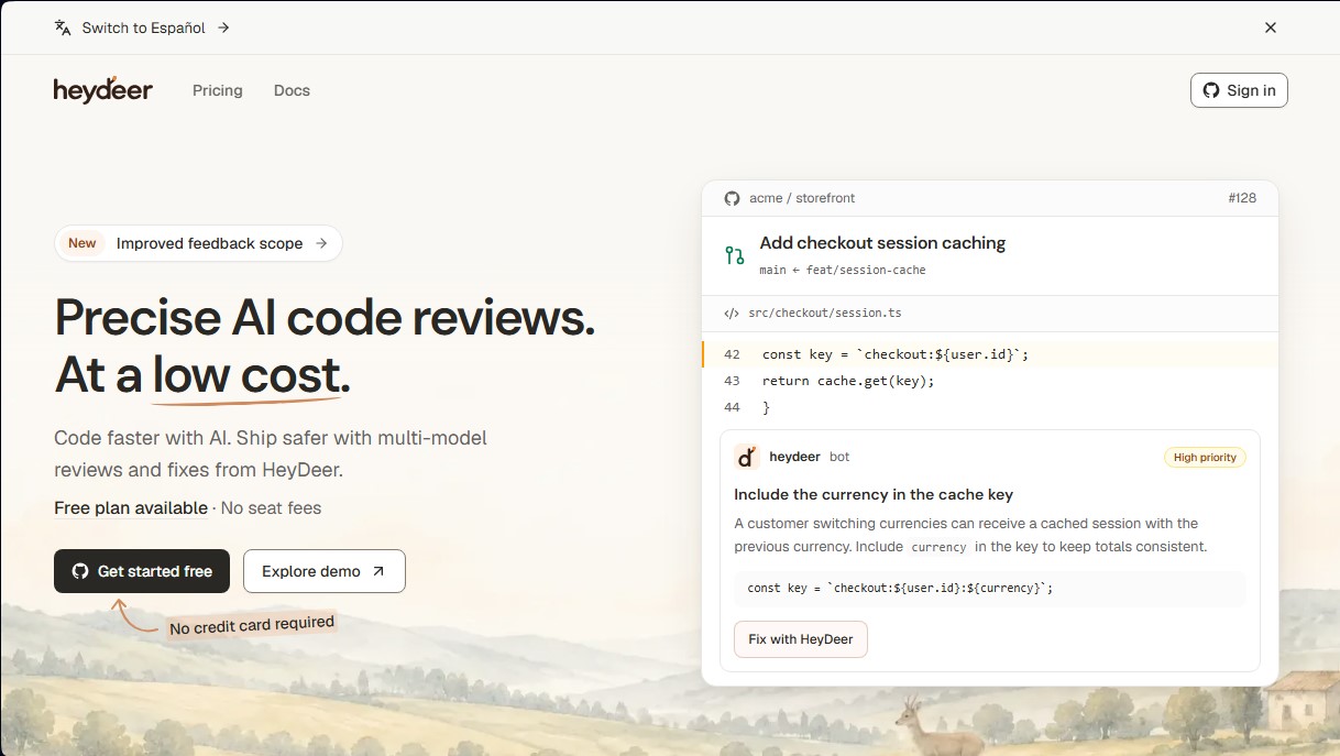 HeyDeer screenshot 1