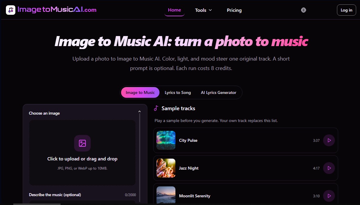 Image to Music AI screenshot 1