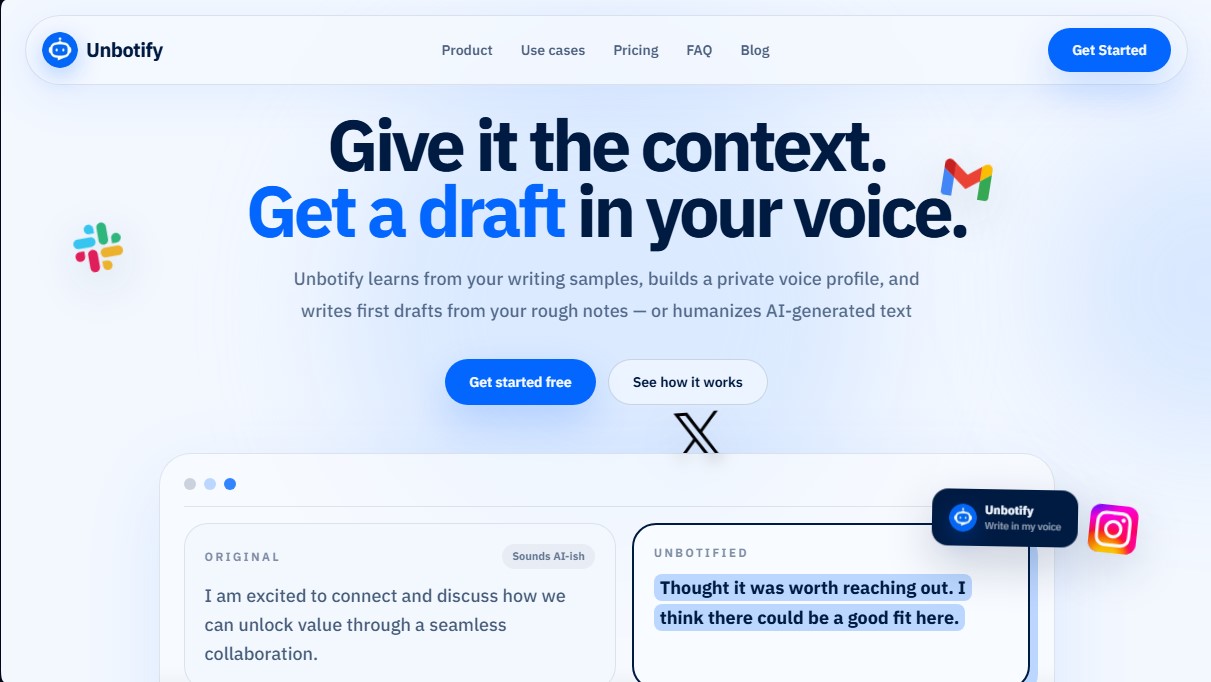 Unbotify screenshot 1