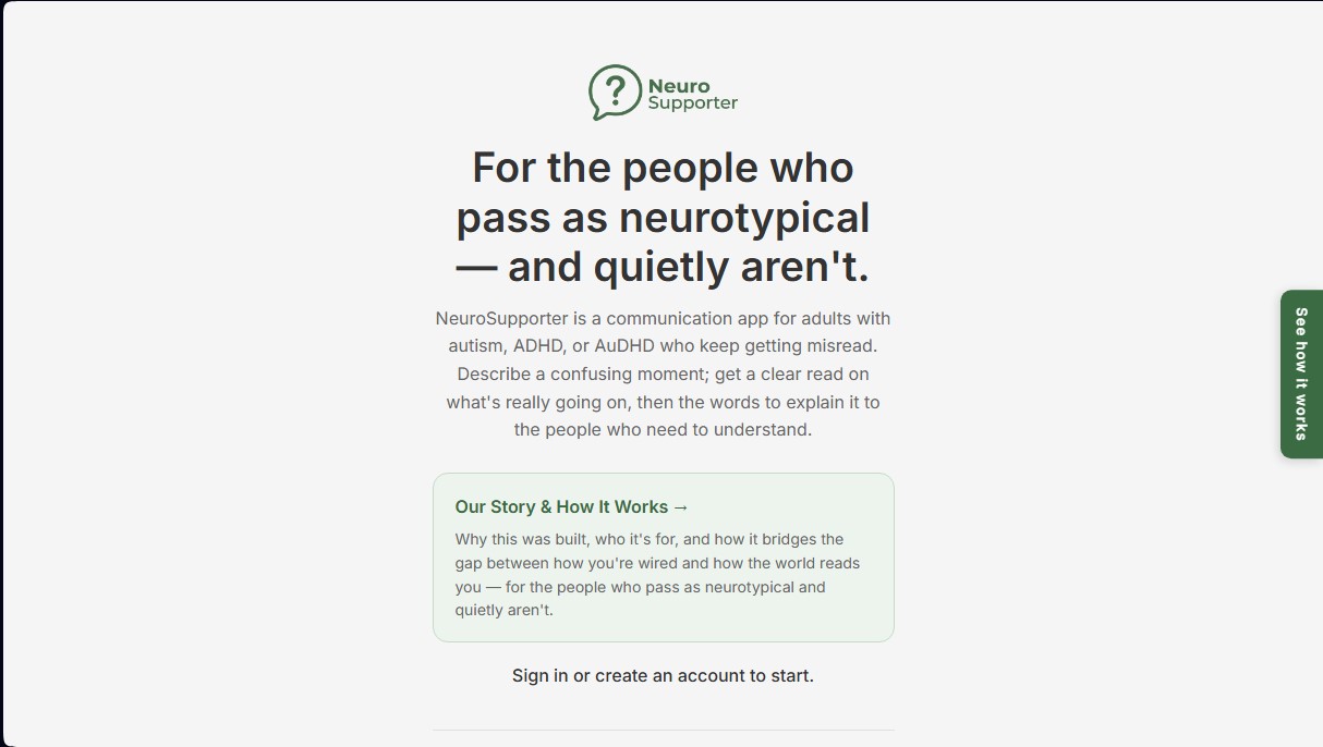 NeuroSupporter screenshot 1