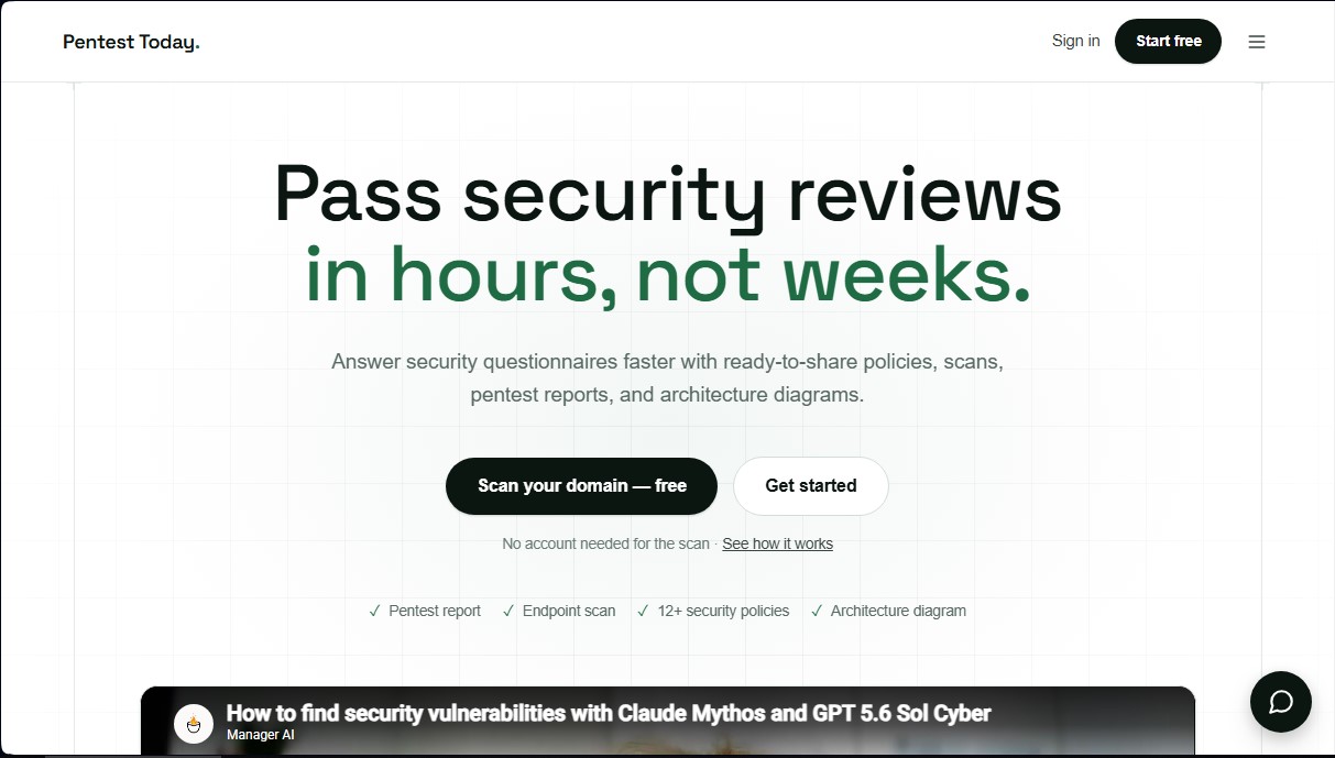 Pentest Today screenshot 1