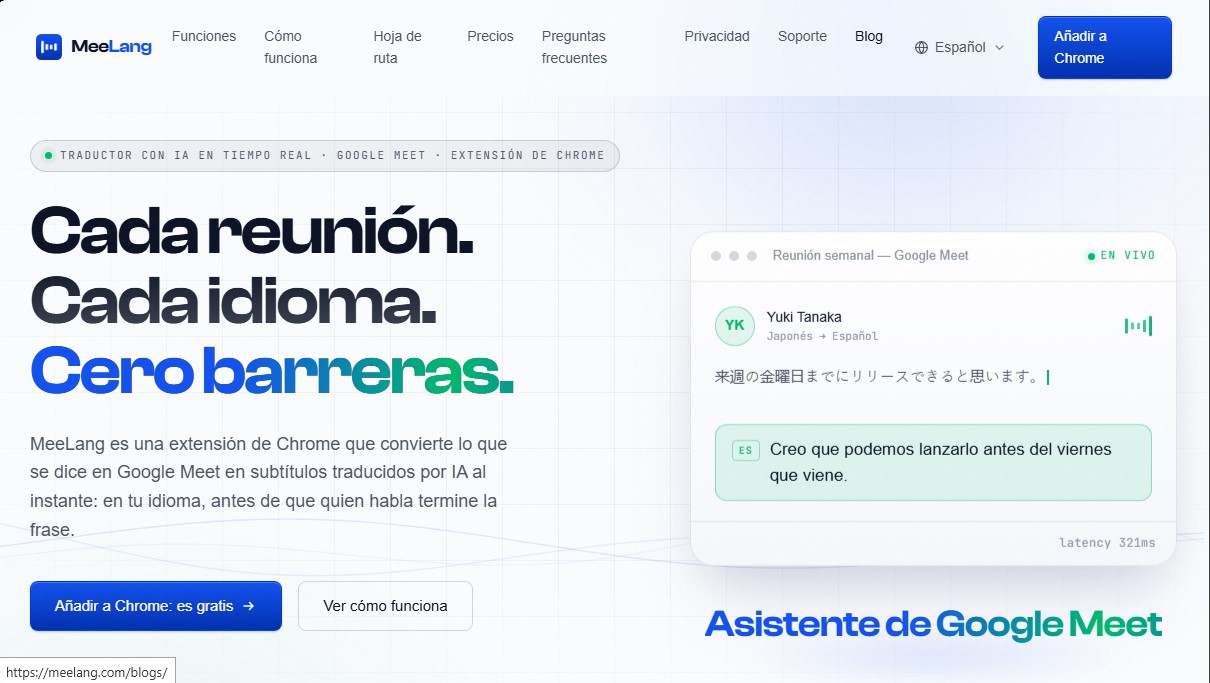 MeeLang screenshot 1