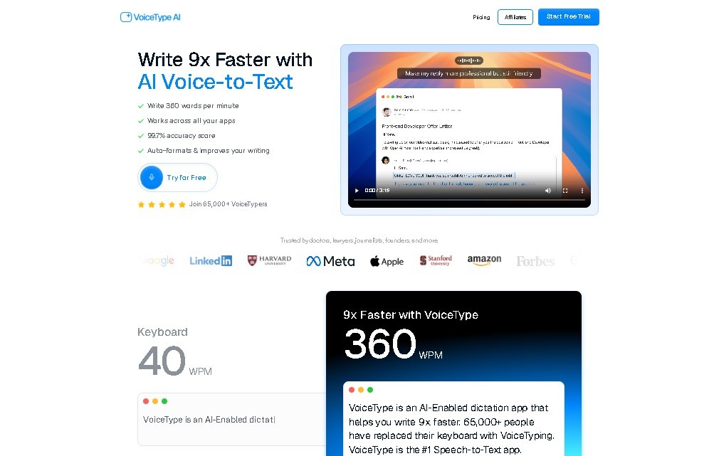Voicetype AI screenshot 1