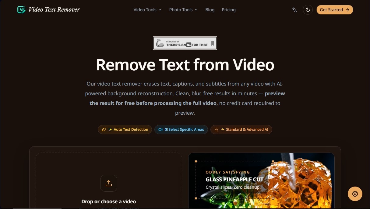 AI Video Text Remover screenshot 1