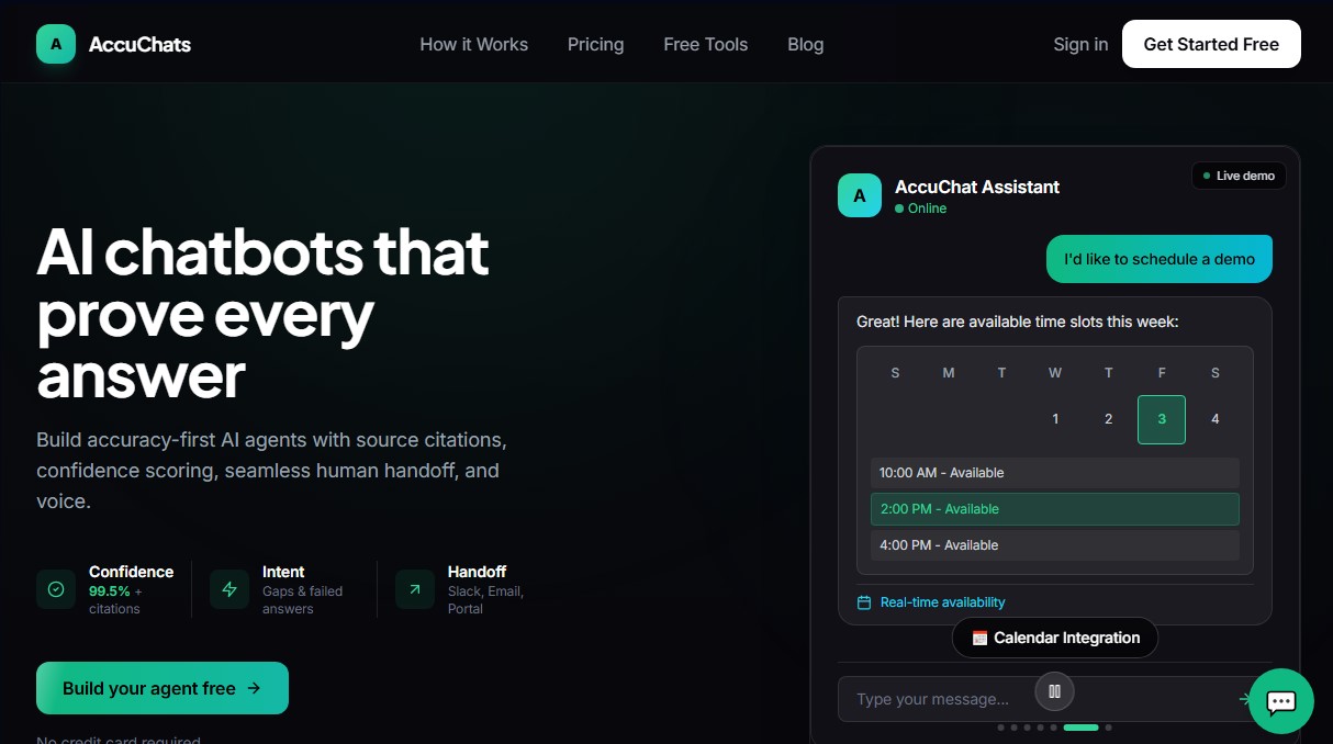AccuChats screenshot 1