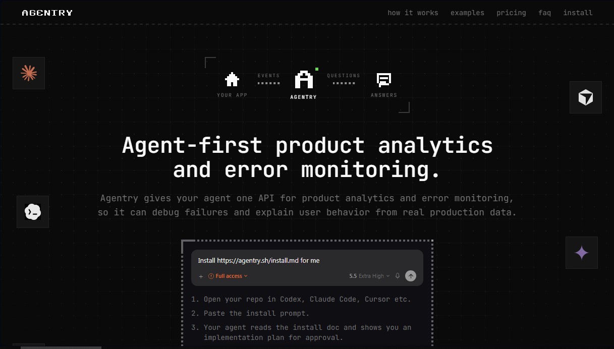 Agentry screenshot 1