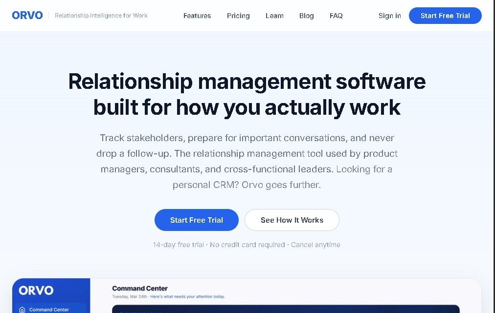 Orvo screenshot 1