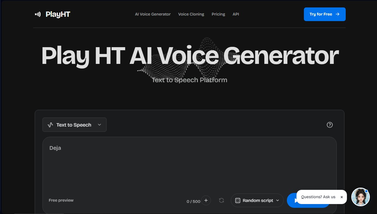 Play HT screenshot 1