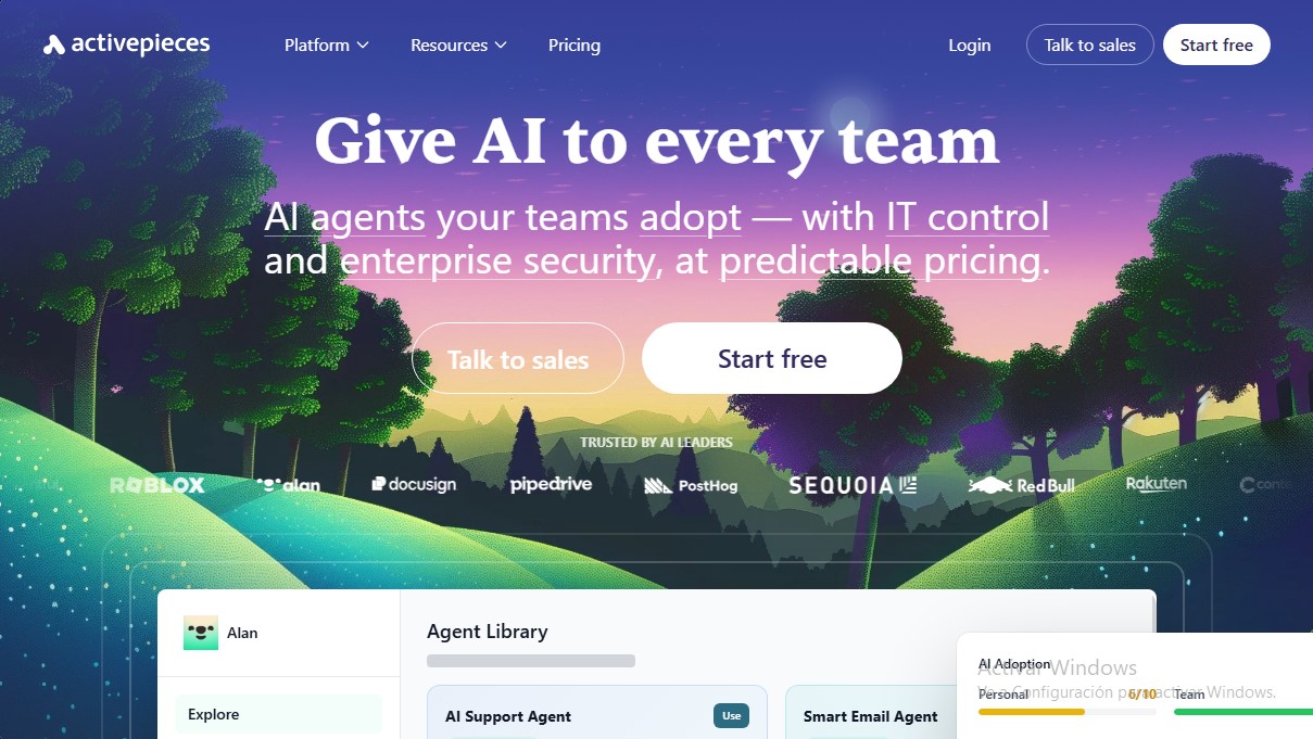 Activepieces screenshot 1