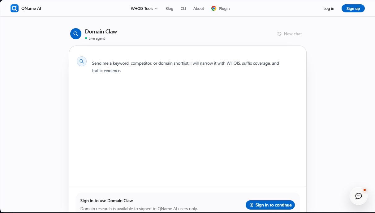 QName Domain Claw screenshot 1