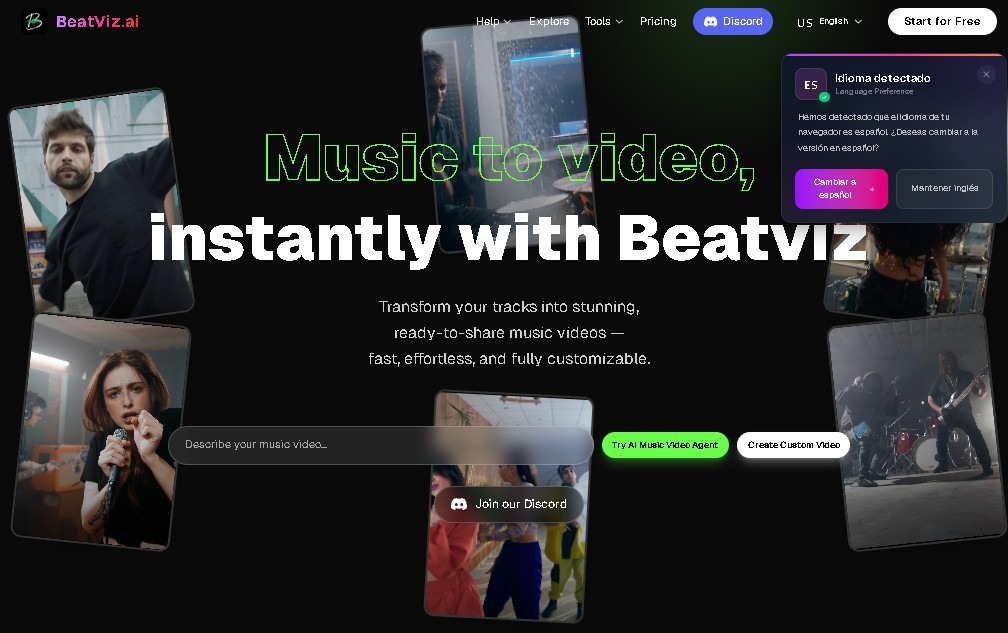 BeatViz AI screenshot 1