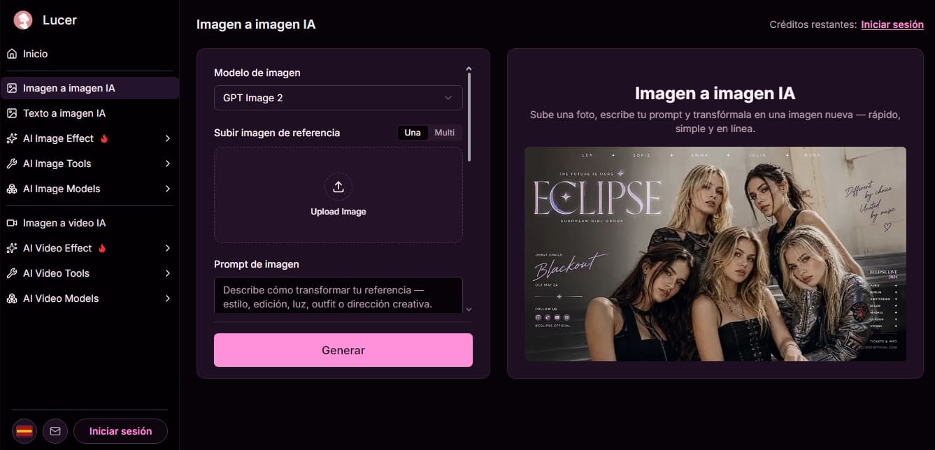 Lucer screenshot 1