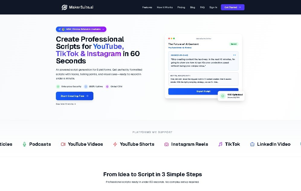 MakerSuite screenshot 1