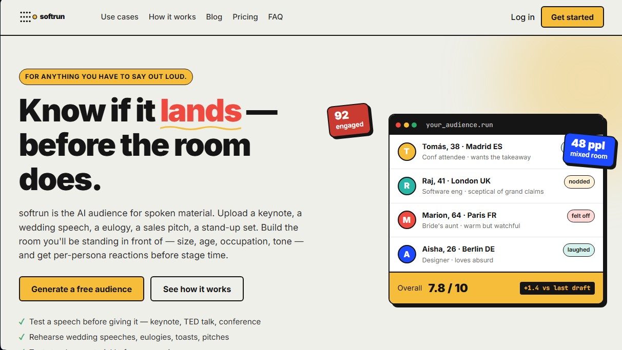 softrun screenshot 1