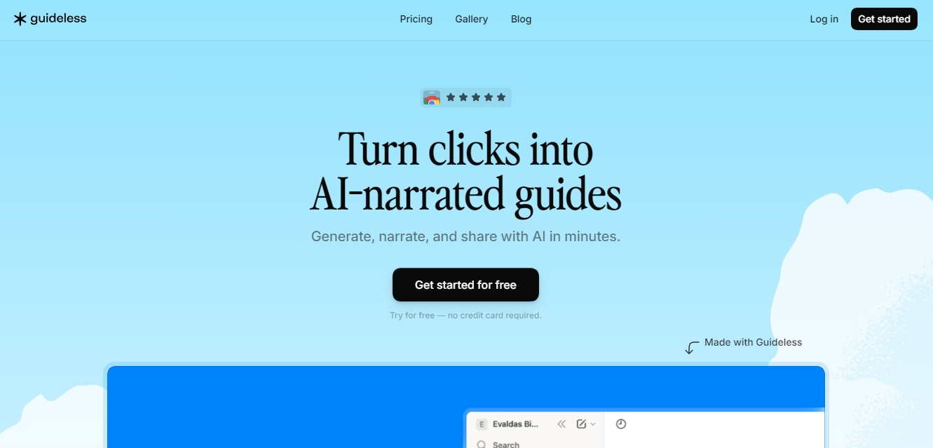 Guideless screenshot 1