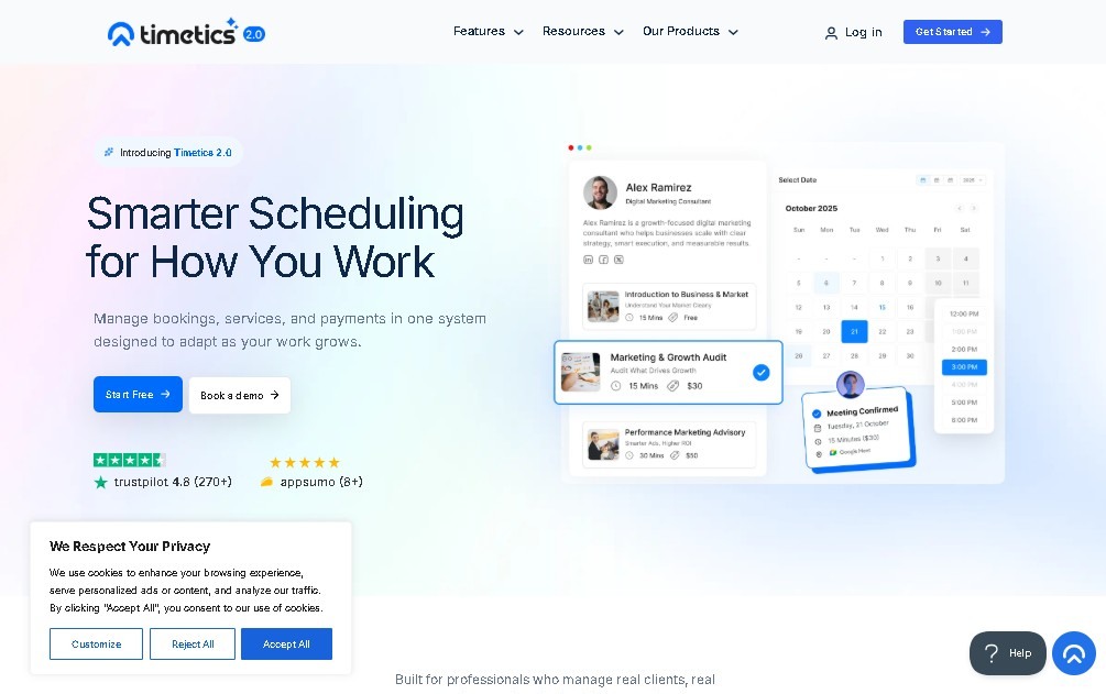 Timetics.AI screenshot 1