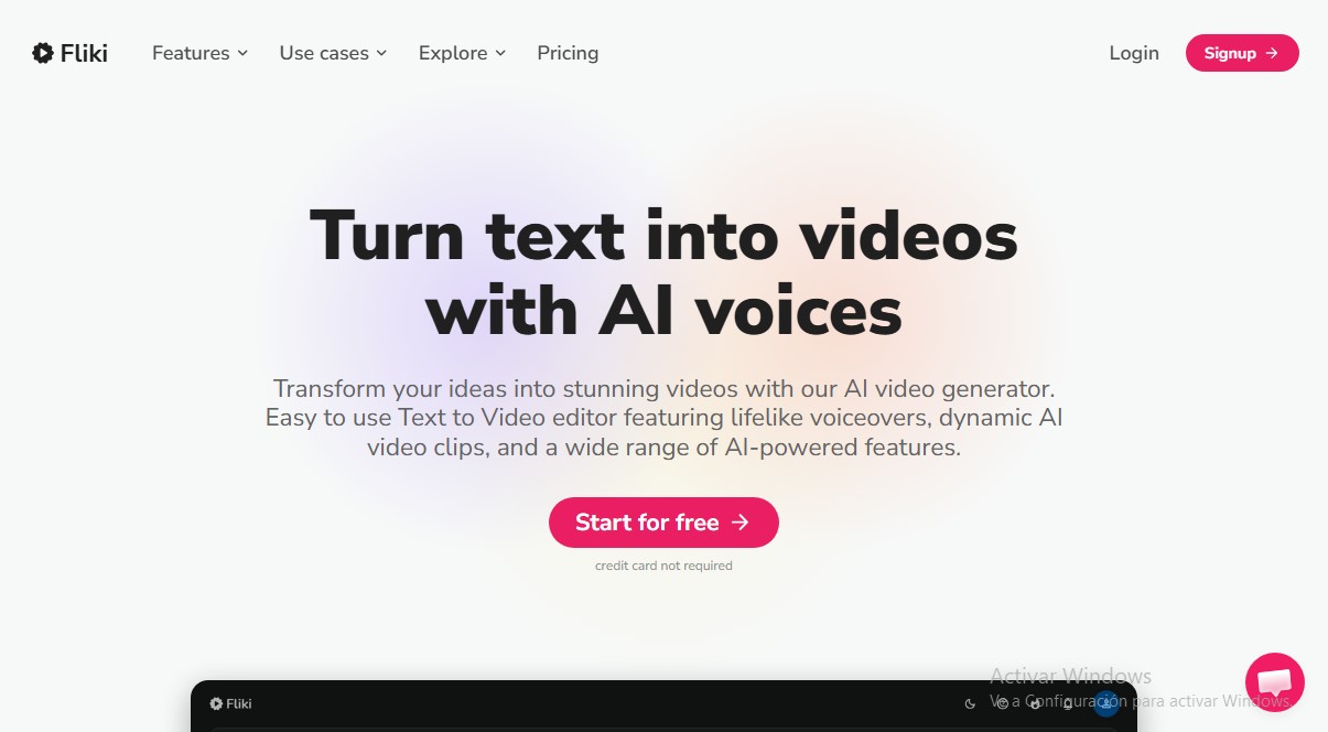 Fliki screenshot 1