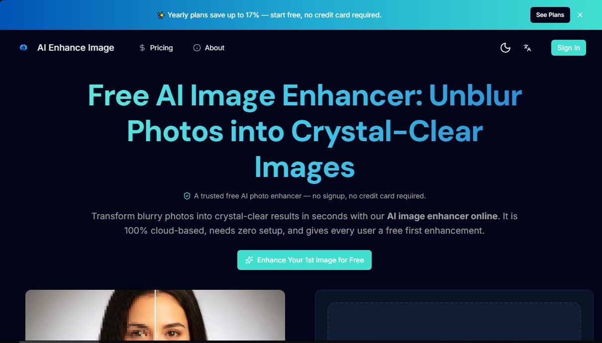 AI Enhance Image.com screenshot 1