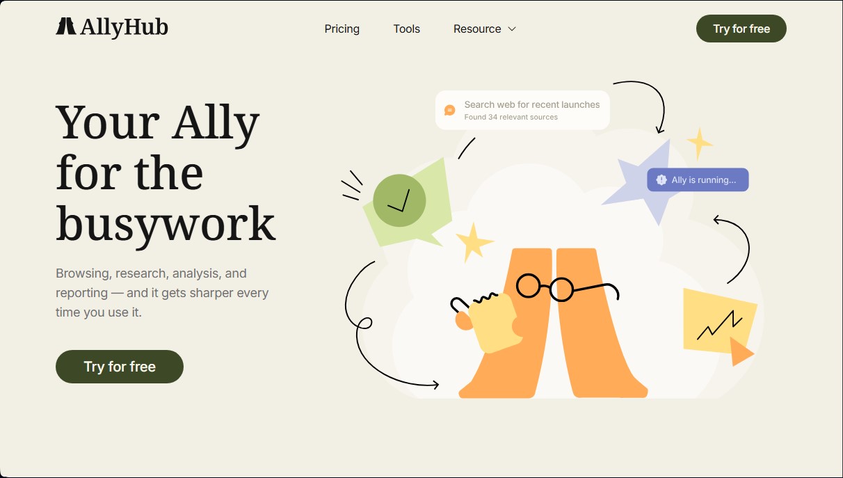 AllyHub screenshot 1