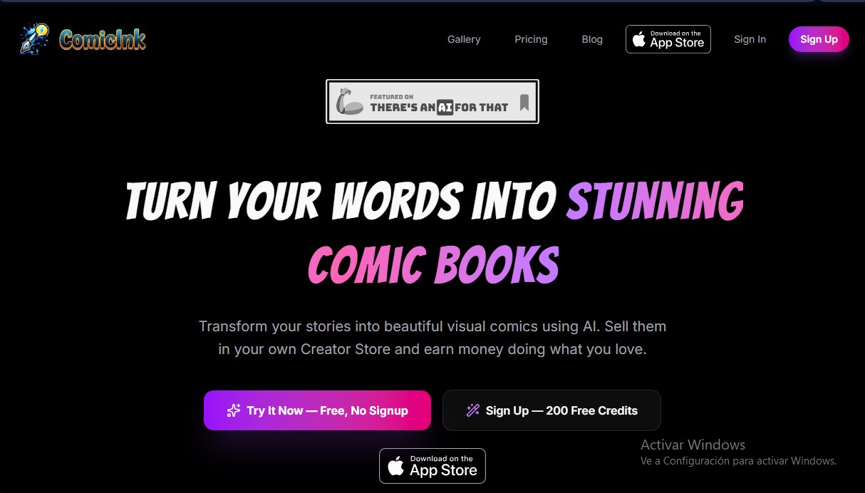 ComicInk screenshot 1