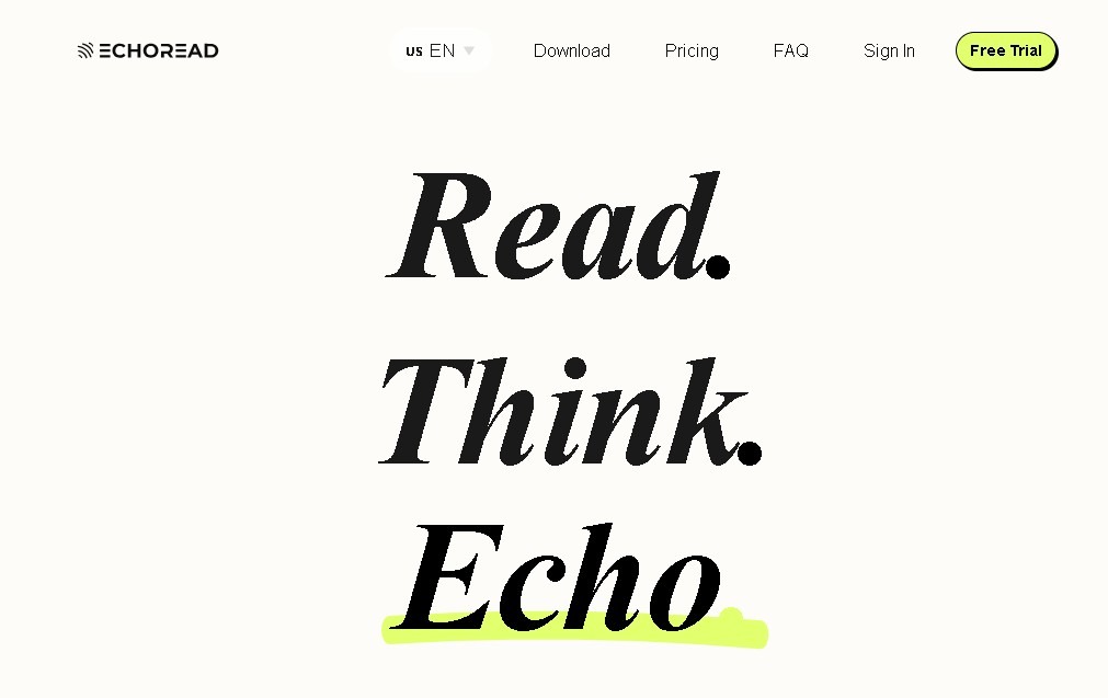 EchoRead screenshot 1