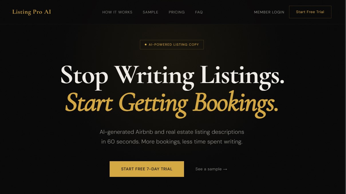Listing Pro AI screenshot 1