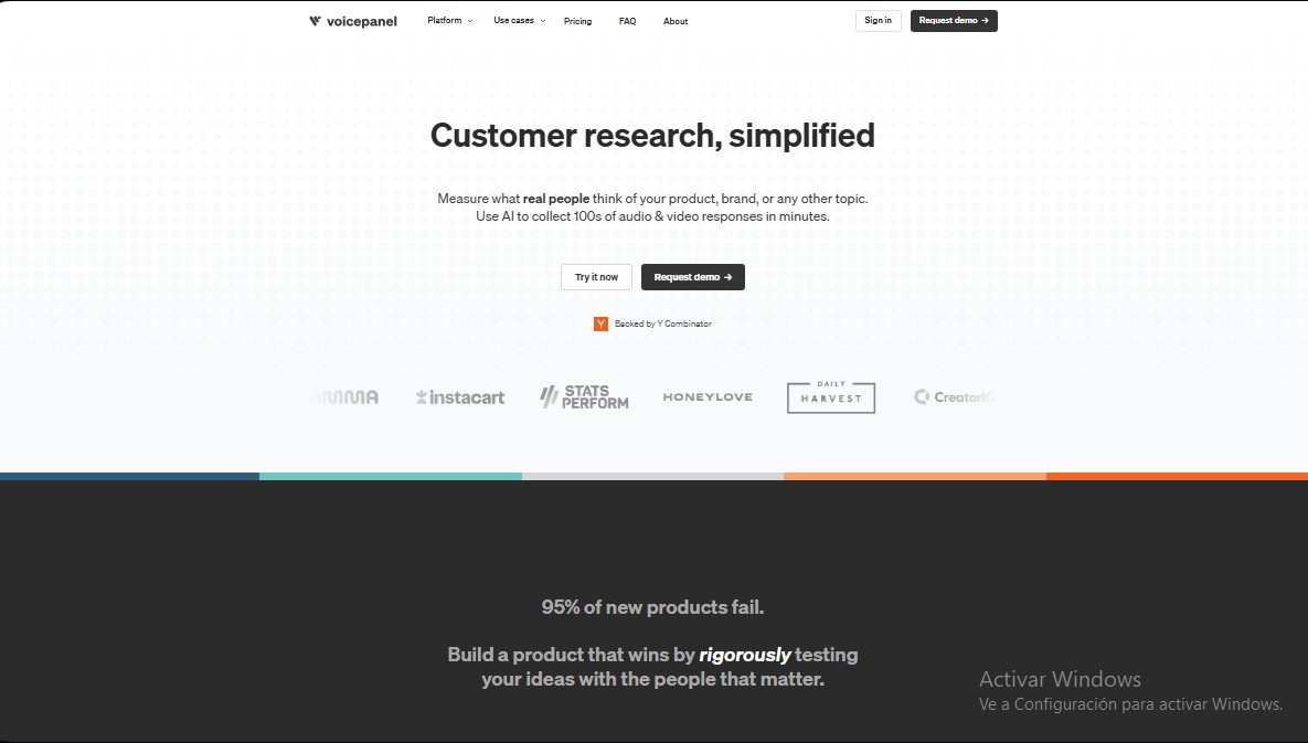 Voicepanel screenshot 1