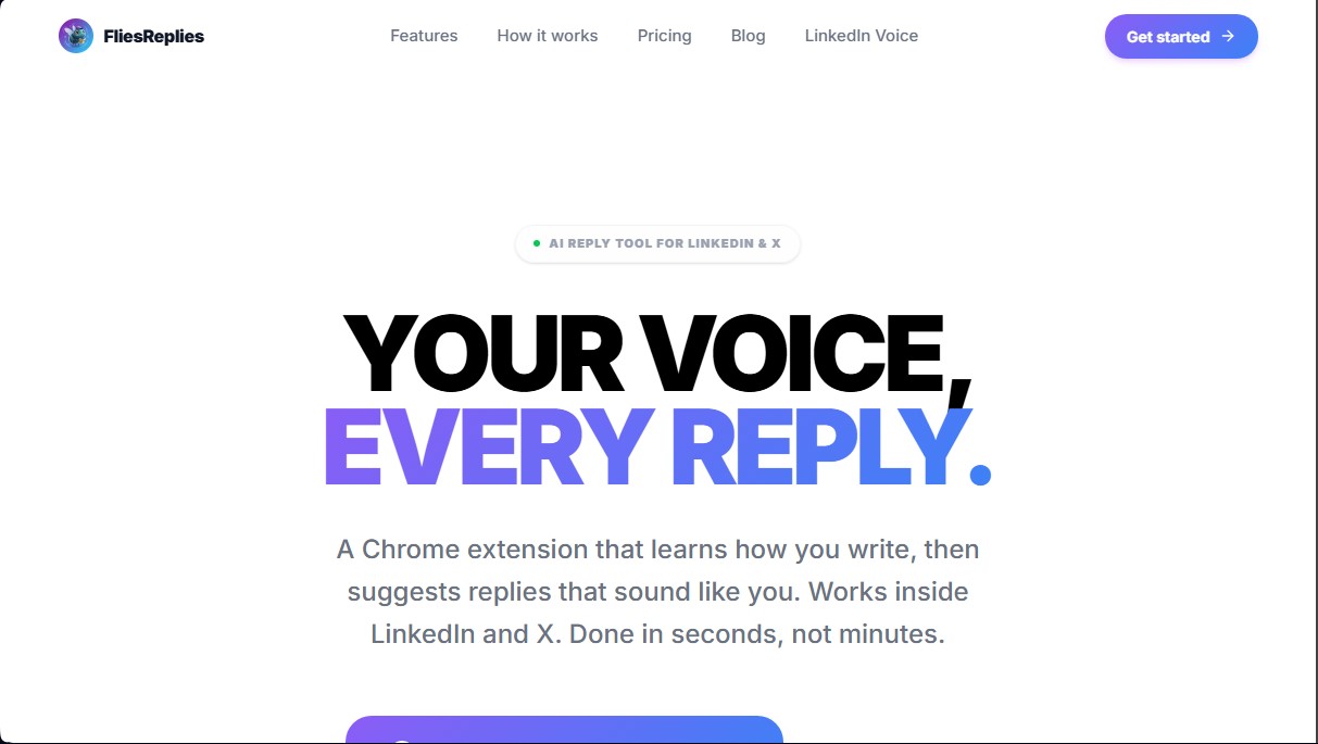 FliesReplies screenshot 1